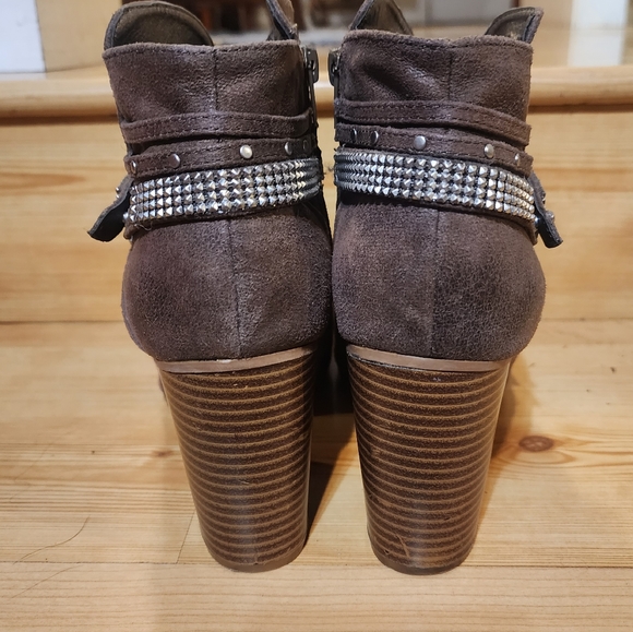 Authenic American Heritage Women's Open-Toe Ankle Booties - Picture 12 of 13